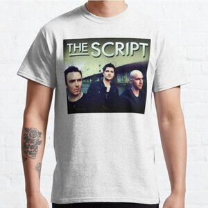 The Script Band Signature Retro Music Lover Unisex Fan Graphic T-Shirt 186